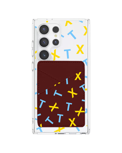 Android Phone Wallet Case - TXT Monogram