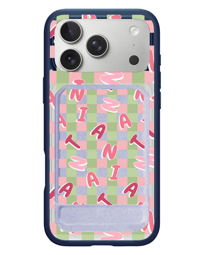 iPhone Magnetic Multifold Wallet - Checkered Monogram 4.0