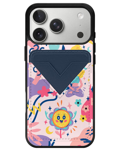 iPhone Avant Wallet Case - Heather