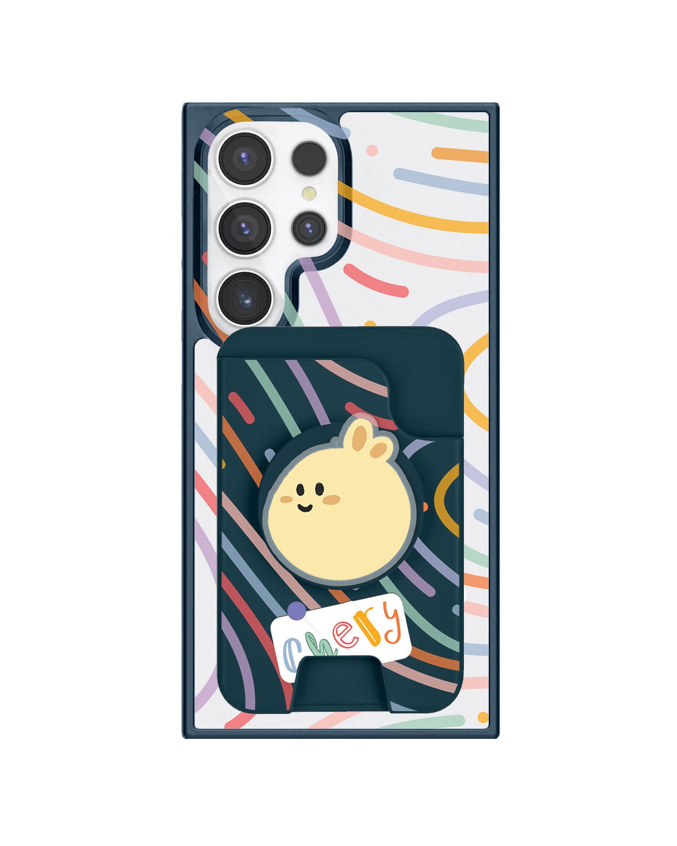 Android Magpop Wallet - Doodle Monogram 2.0