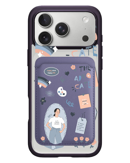 iPhone Magnetic Wallet Case - INFJ