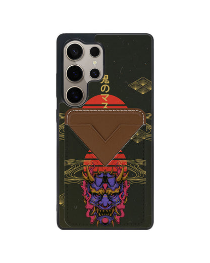 Android Avant Wallet Case - Oni Mask