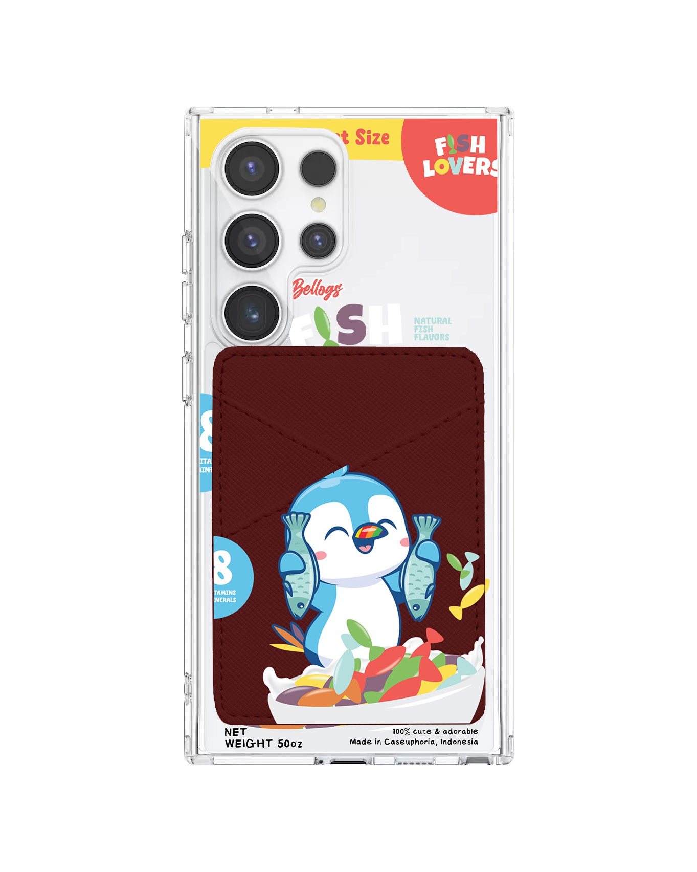Android Phone Wallet Case - Fish Lovers