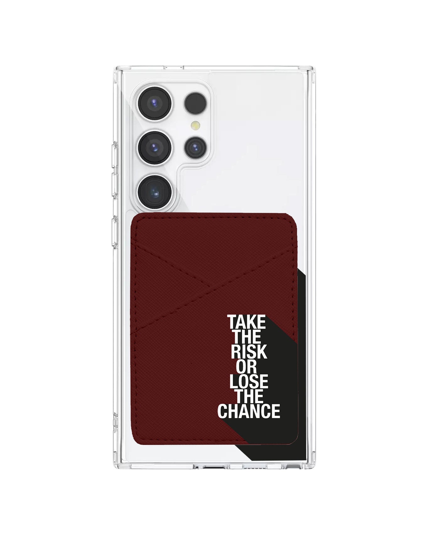 Android Phone Wallet Case - Take The Risk