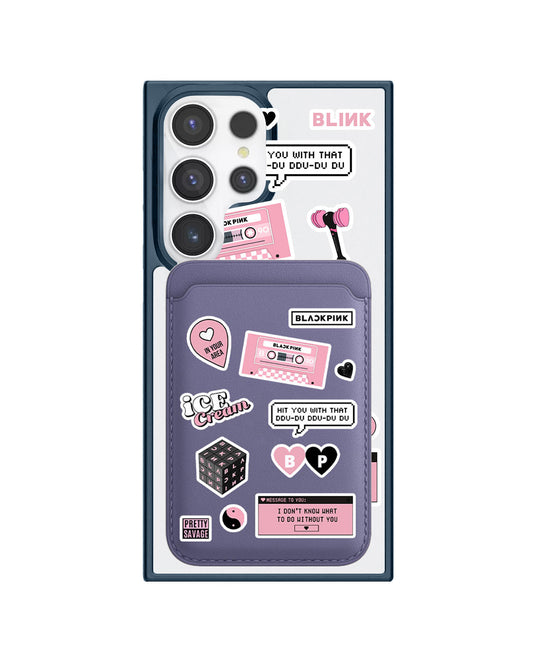 Android Magnetic Wallet Case - Blackpink Sticker Pack