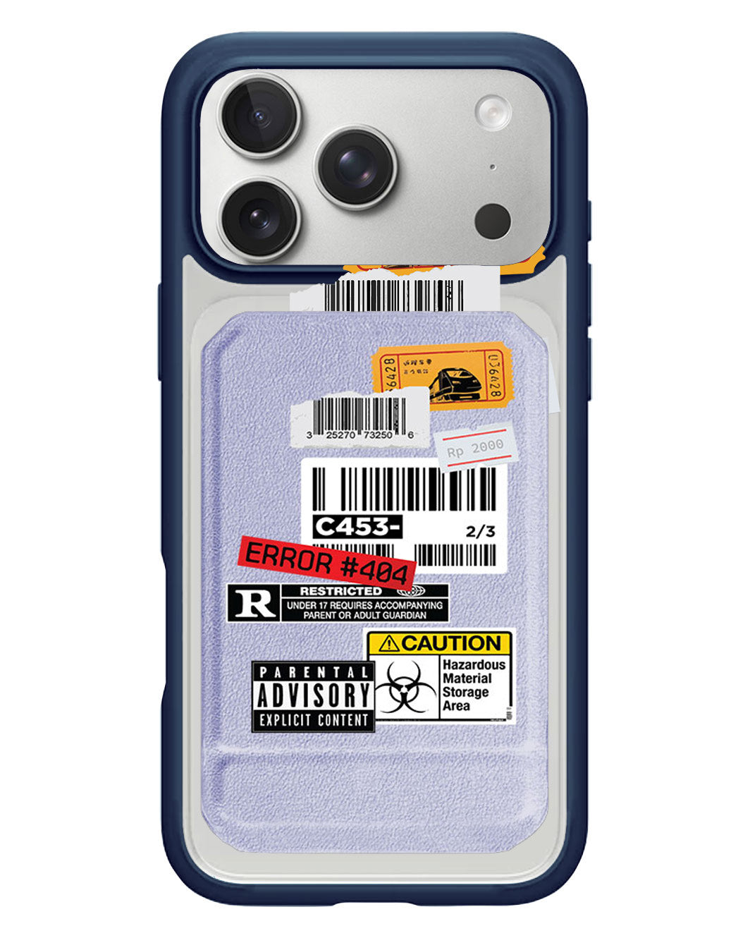 iPhone Magnetic Multifold Wallet - Label Sticker Pack