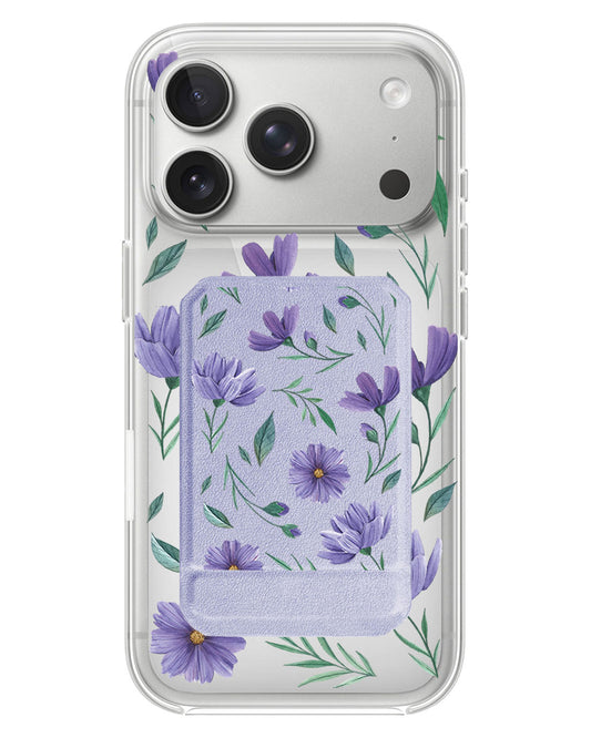 iPhone Magnetic Multifold Wallet - Violet 2.0