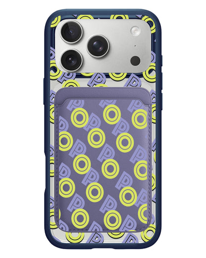 iPhone Magnetic Wallet Case - Initial Monogram 2.0