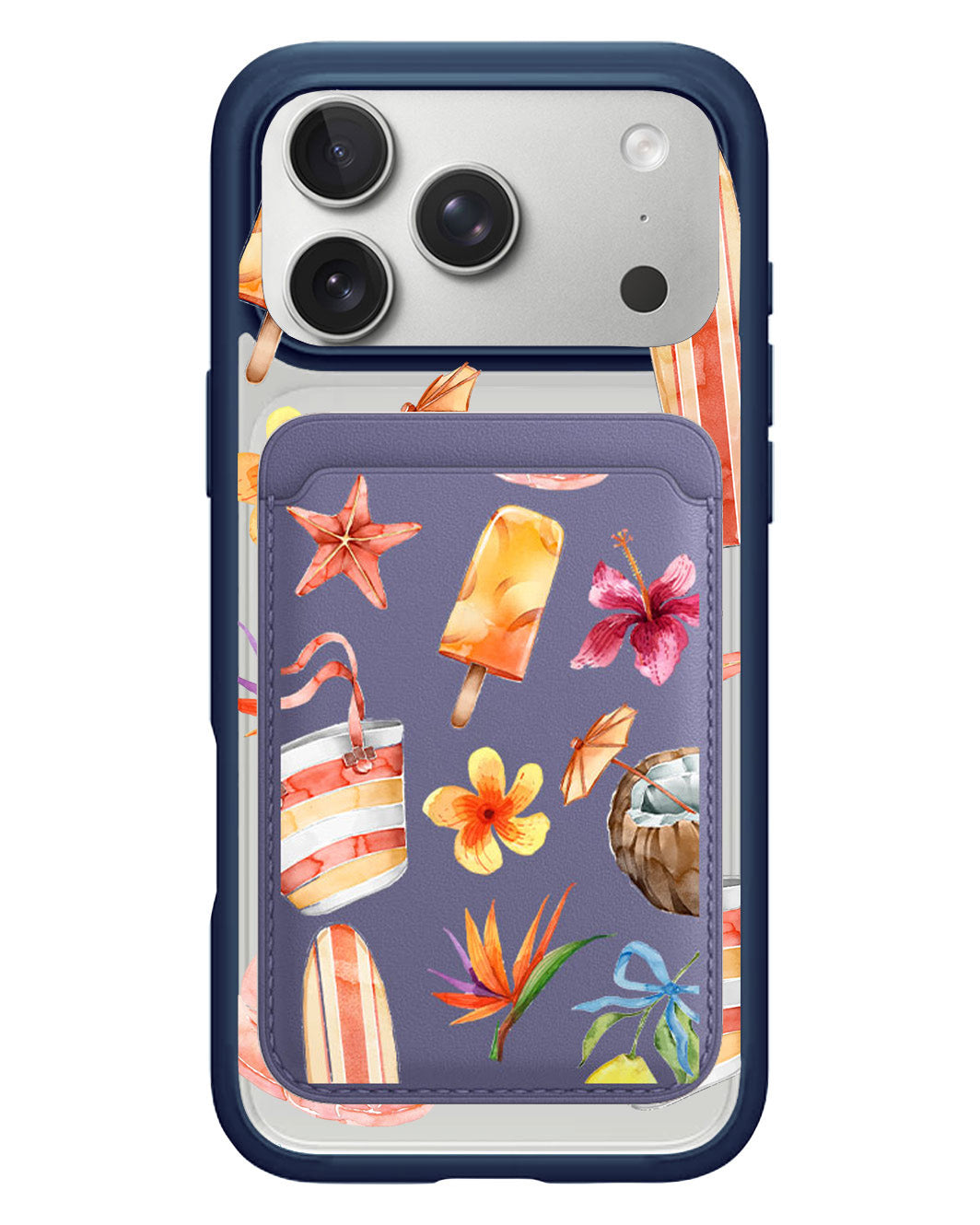 iPhone Magnetic Wallet Case - Aloha 1.0