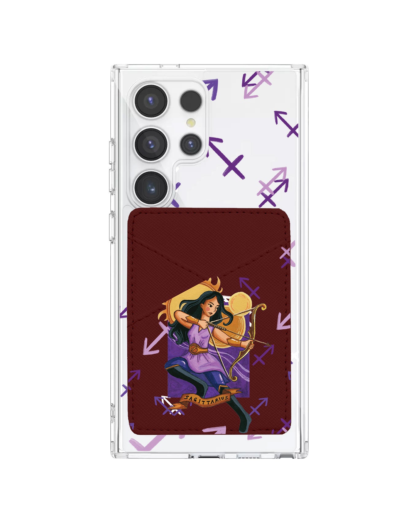 Android Phone Wallet Case - Sagitarius