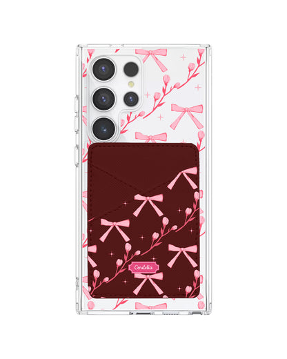 Android Phone Wallet Case - Coquette Floral