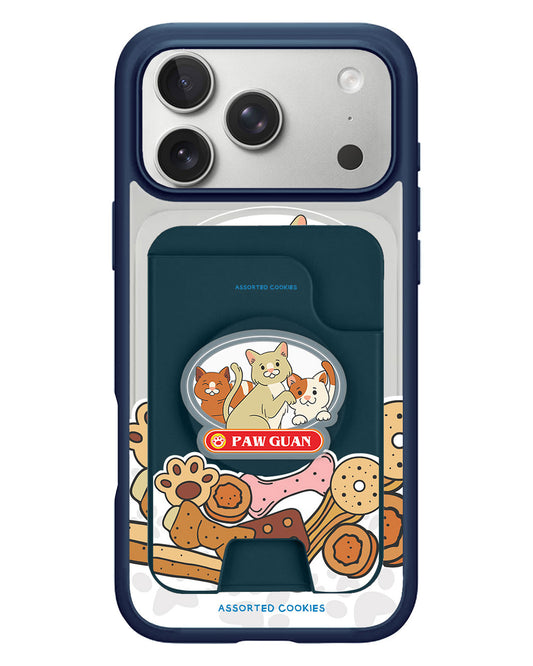 iPhone Magpop Wallet - Pawguan Cat