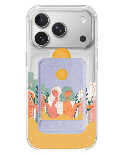 iPhone Magnetic Multifold Wallet - We're Beautiful