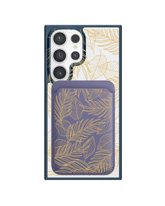 Android Magnetic Wallet Case - Sketchy Tropical 1.0