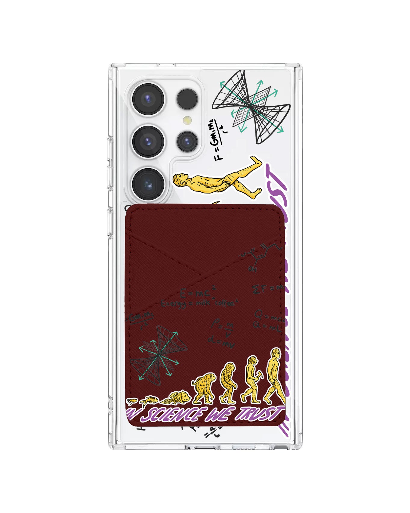 Android Phone Wallet Case - Science 1.0