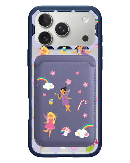 iPhone Magnetic Wallet Case - Tiny Fairy
