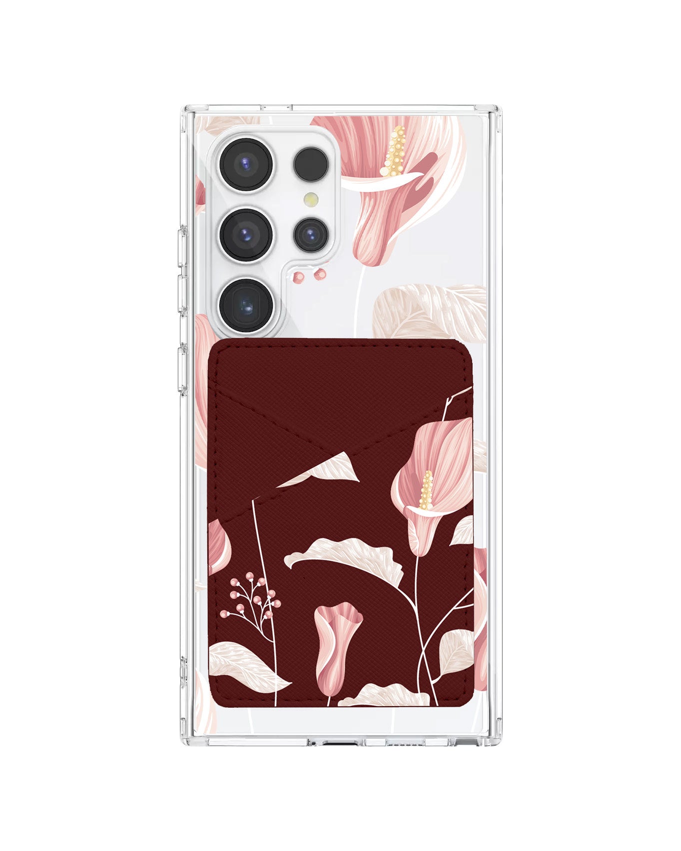 Android Phone Wallet Case - Easter Lily