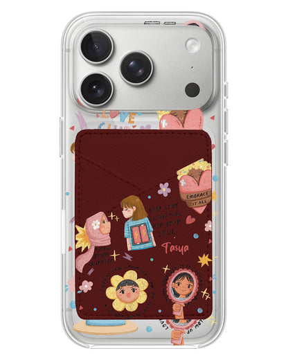 iPhone Phone Wallet Case - Self Love Club