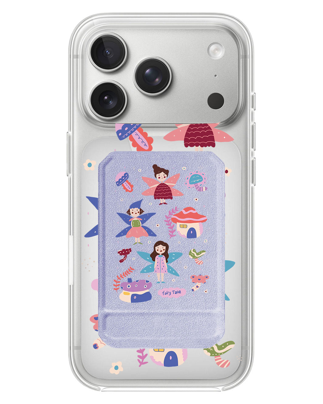 iPhone Magnetic Multifold Wallet - Fairytale