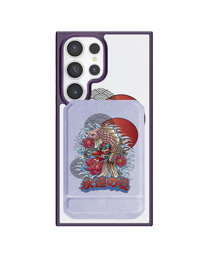 Android Magnetic Multifold Wallet - Oni Koi