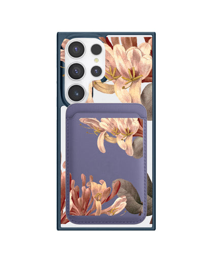 Android Magnetic Wallet Case - June Honey Suckle