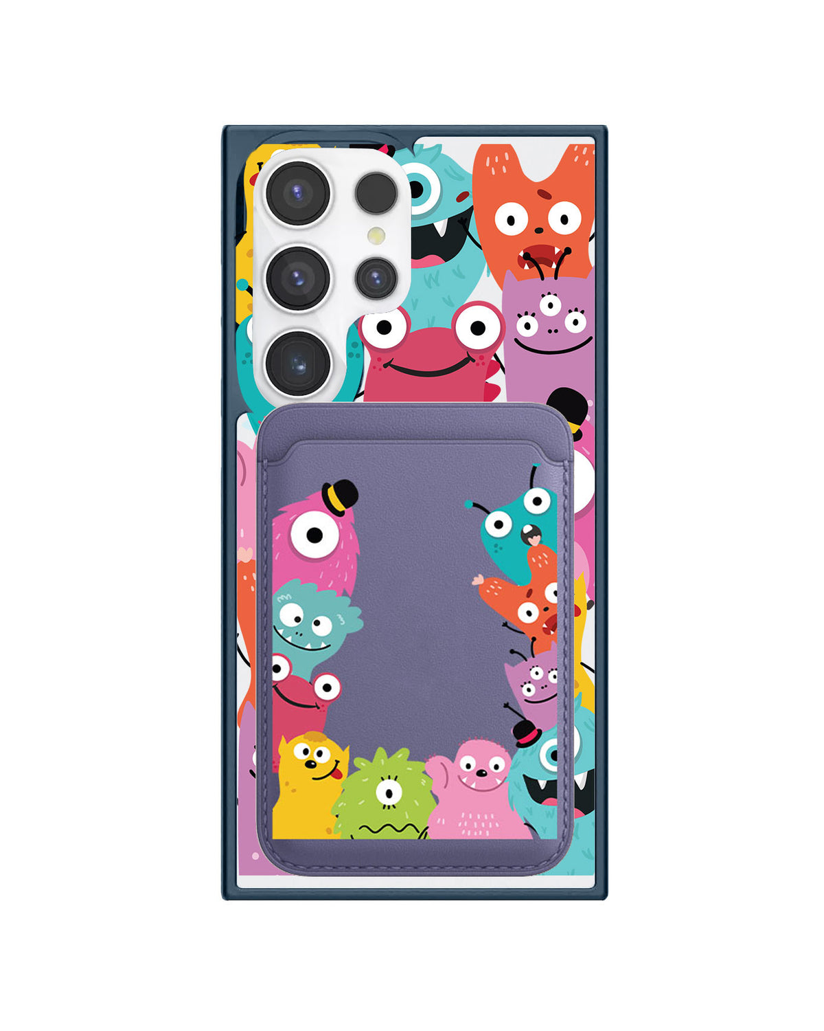 Android Magnetic Wallet Case - Little Monster