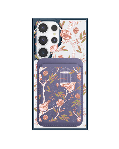 Android Magnetic Wallet Case - Lovebird 14.0