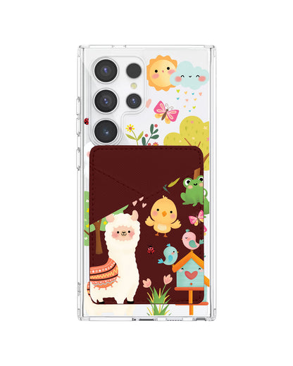 Android Phone Wallet Case - Spring