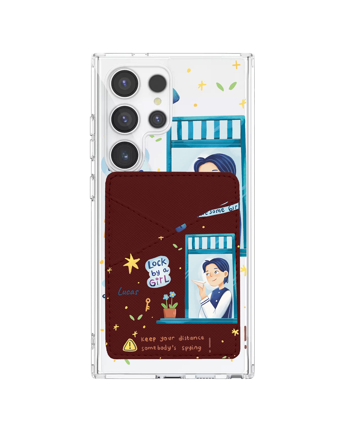 Android Phone Wallet Case - Crush Boy