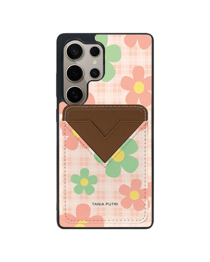 Android Avant Wallet Case - Daisy Spring