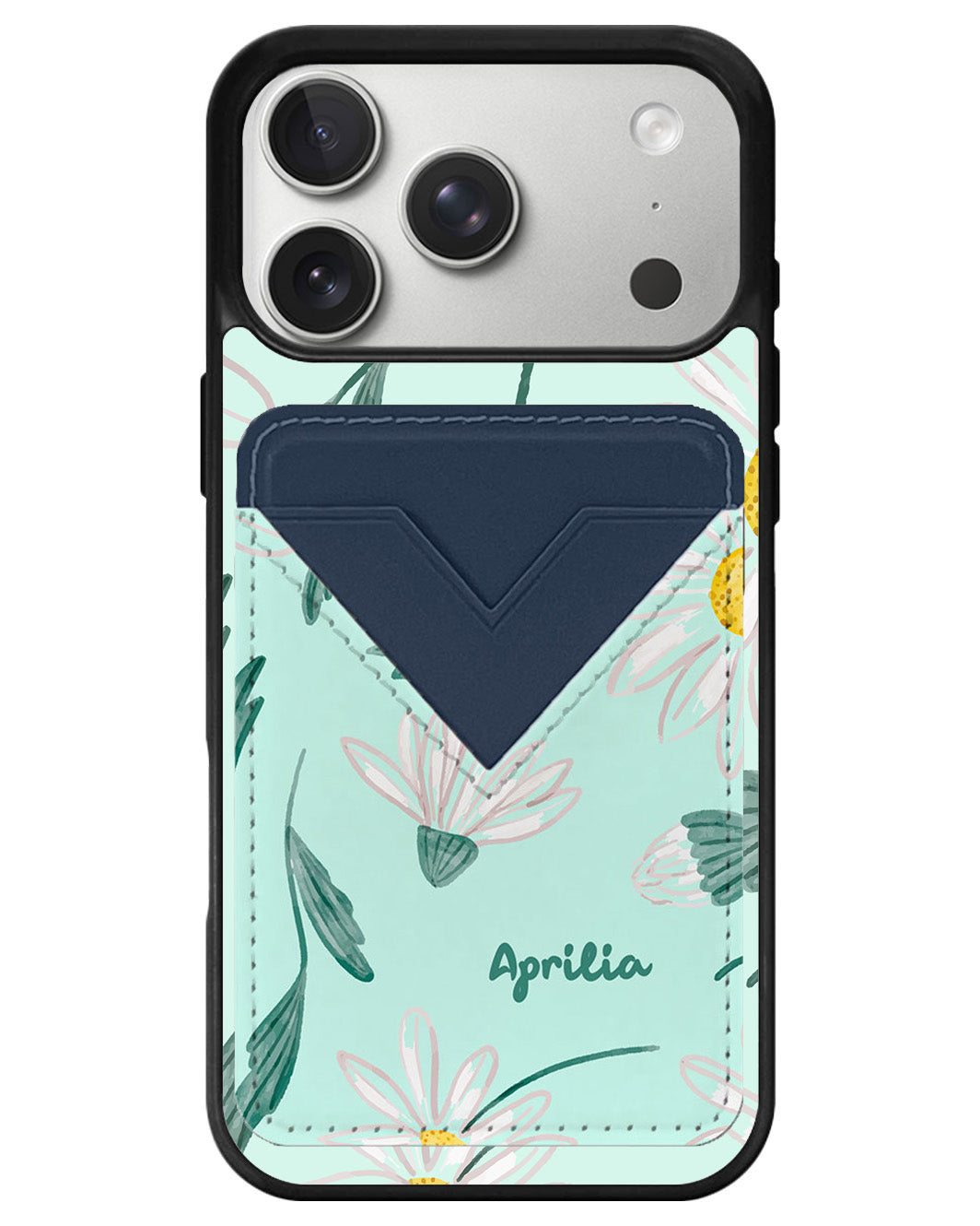 iPhone Avant Wallet Case - April Daisy