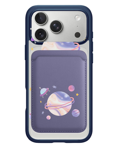 iPhone Magnetic Wallet Case - My Universe