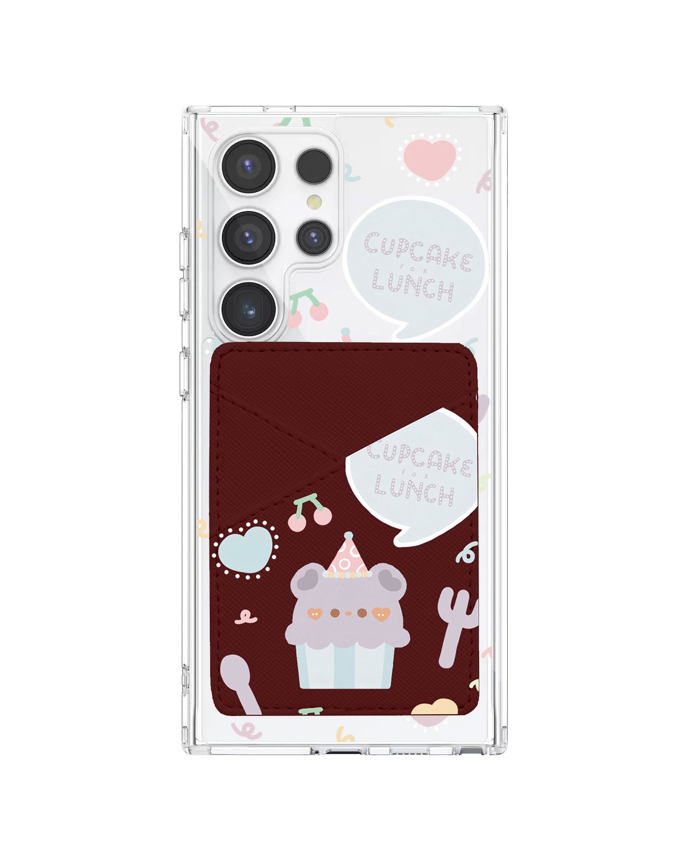 Android Phone Wallet Case - Cupcake
