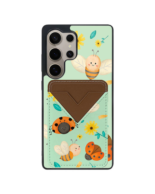 Android Avant Wallet Case - Lady Bug & Bee