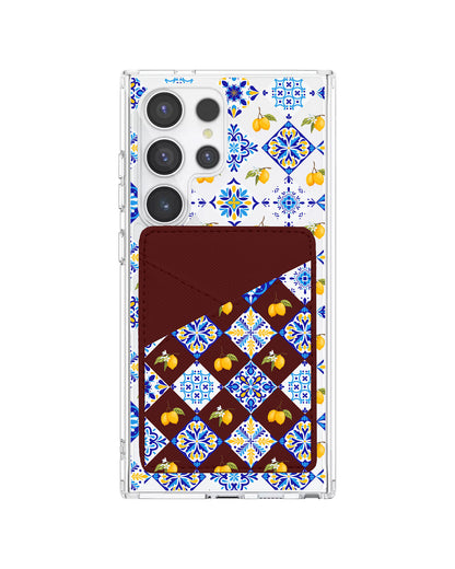 Android Phone Wallet Case - Majolica Tuscany