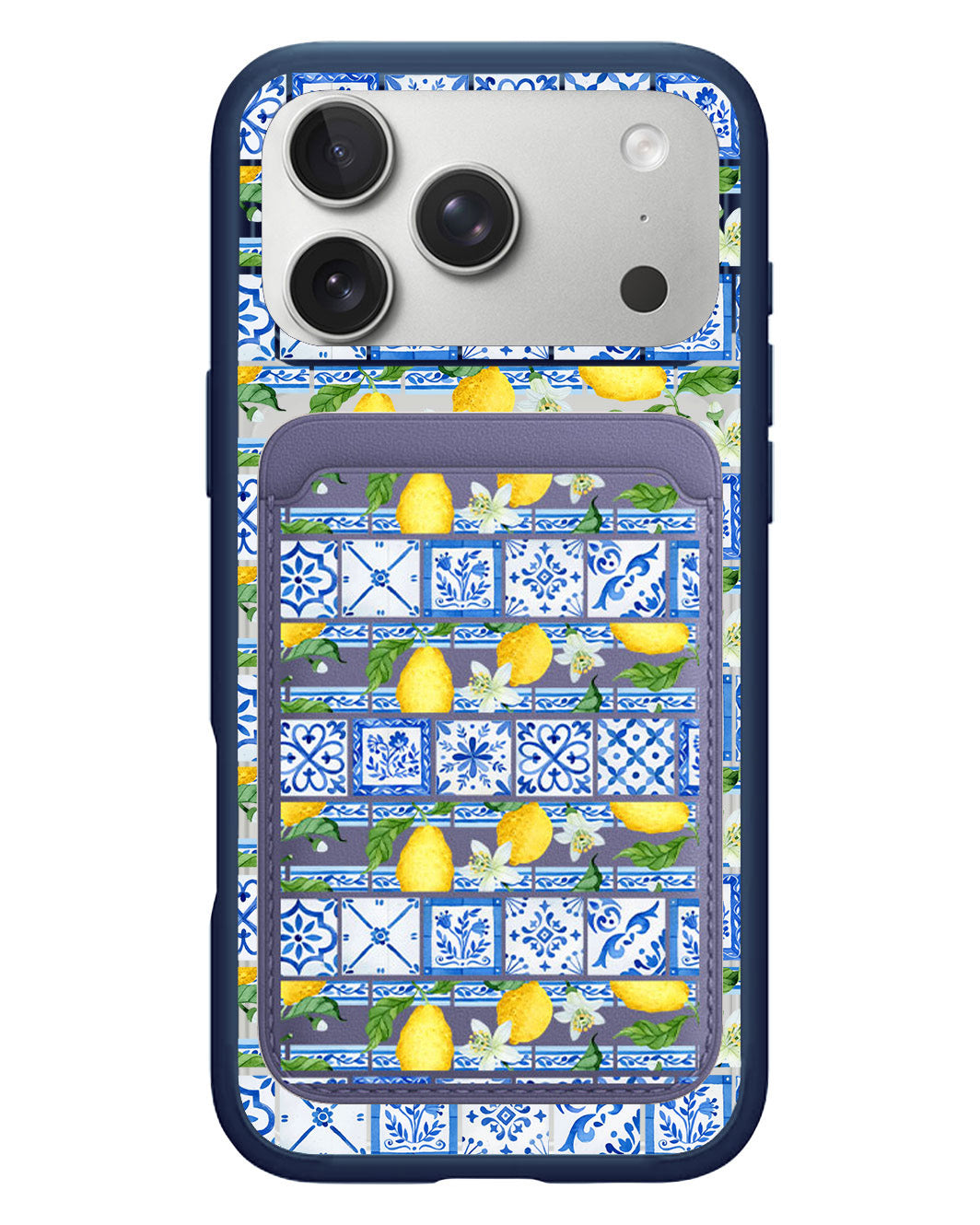 iPhone Magnetic Wallet Case - Majolica Firenze