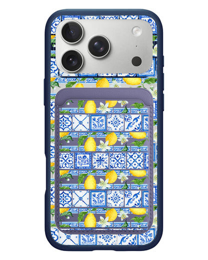 iPhone Magnetic Wallet Case - Majolica Firenze