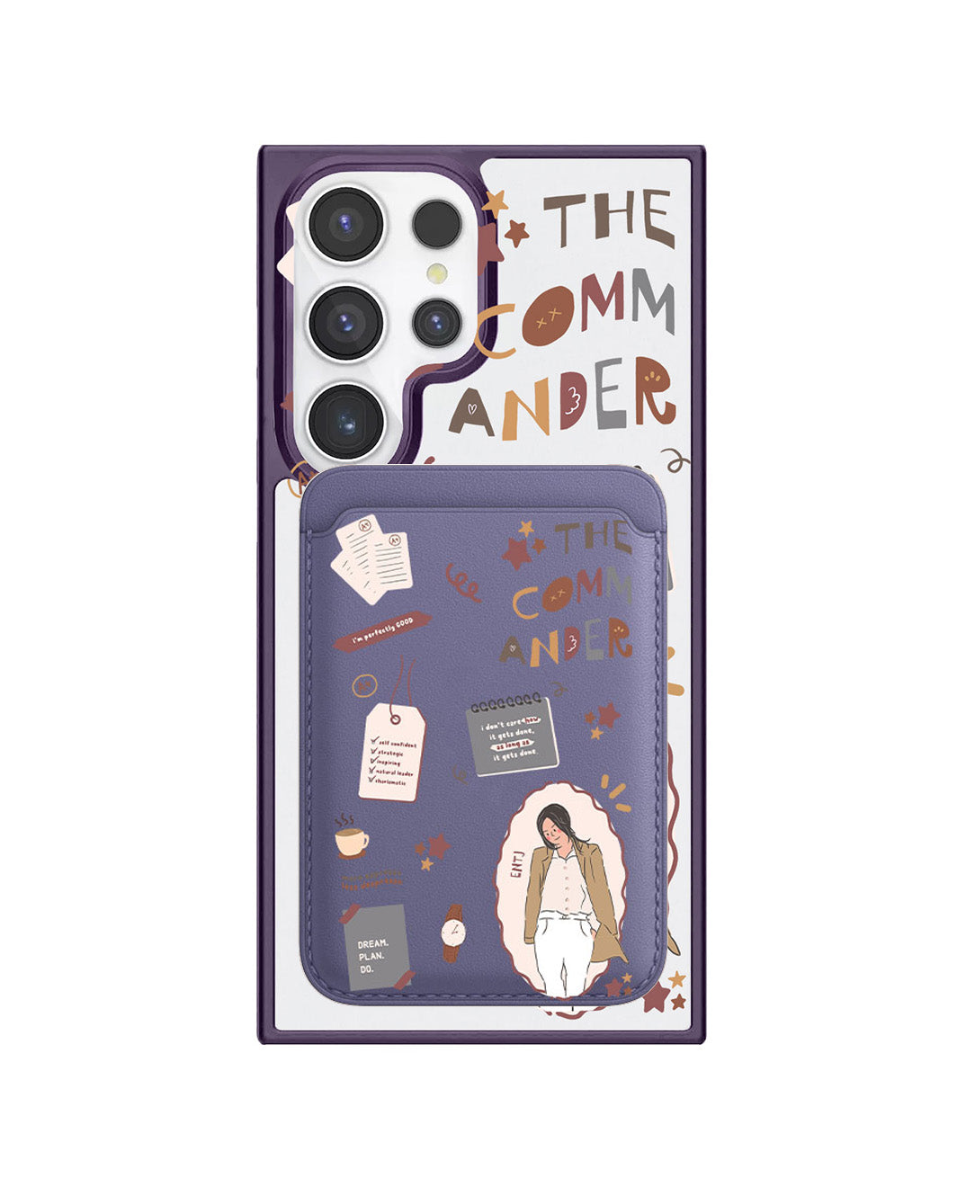 Android Magnetic Wallet Case - ENTJ