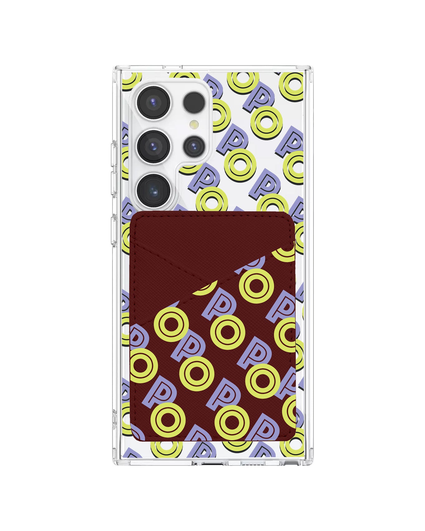 Android Phone Wallet Case - Initial 2.0 Monogram