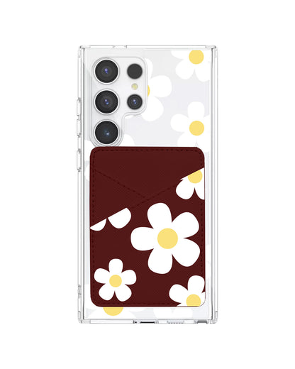 Android Phone Wallet Case - Daisy 2.0