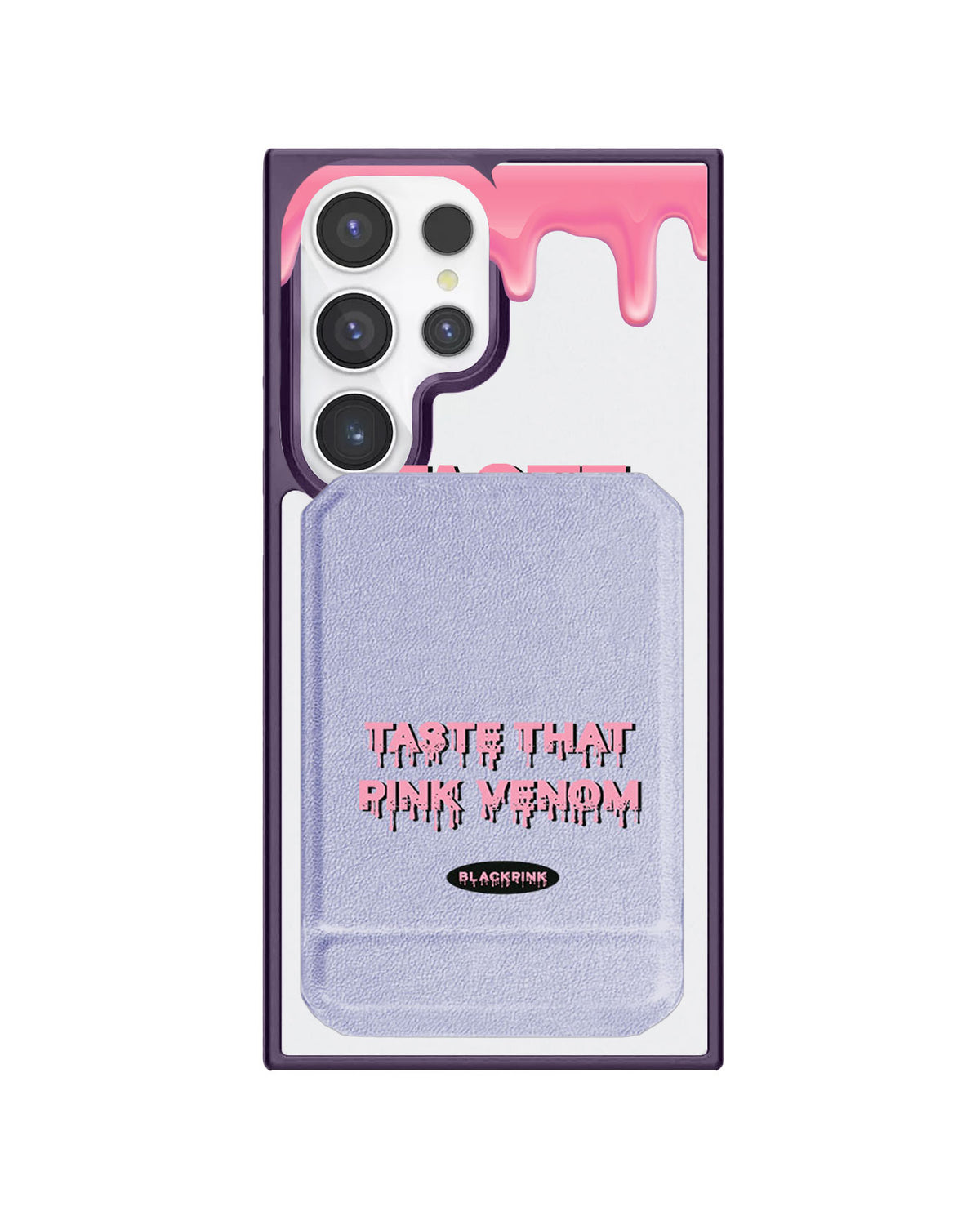 Android Magnetic Multifold Wallet - Pink Venom