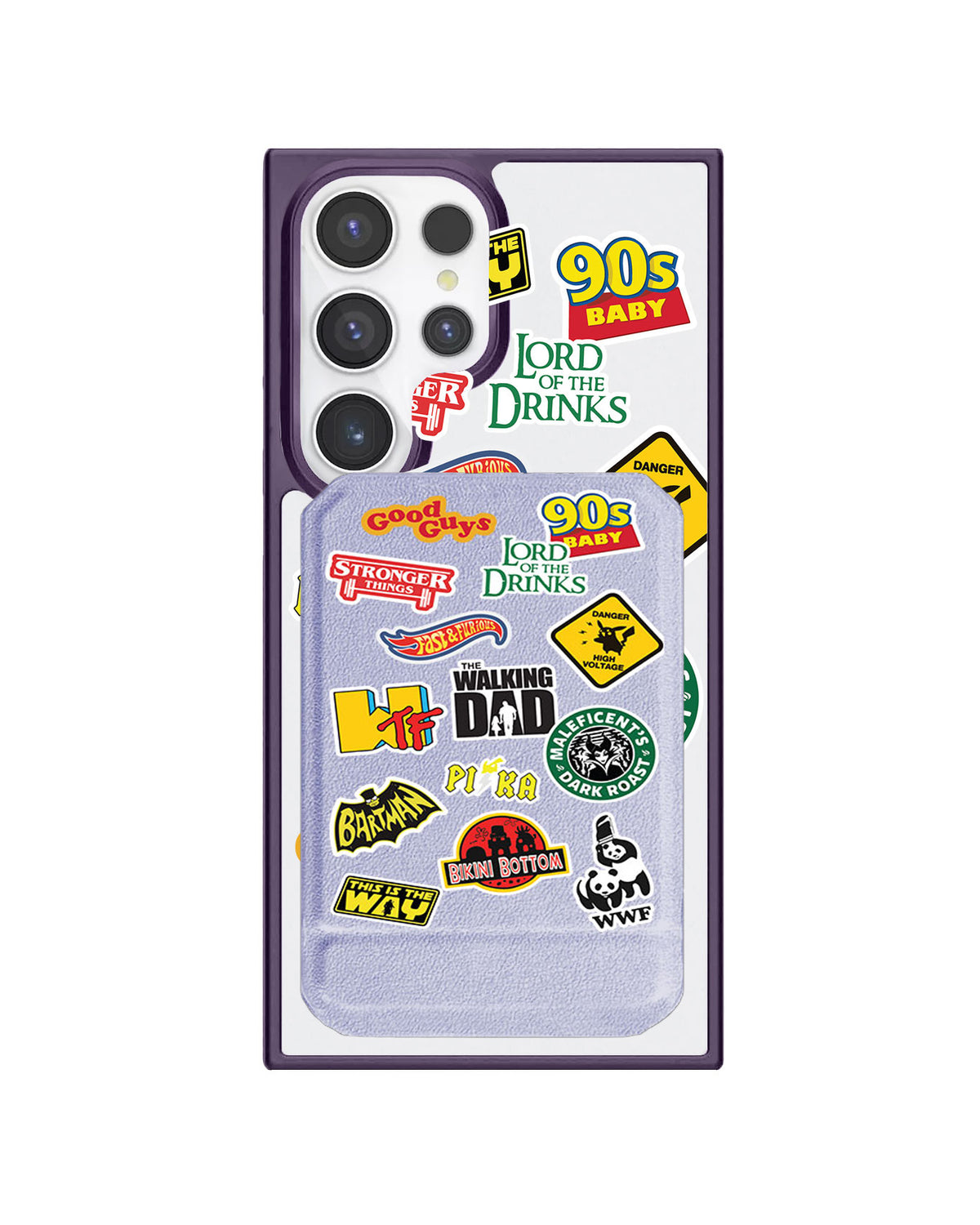 Android Magnetic Multifold Wallet - Film Parody