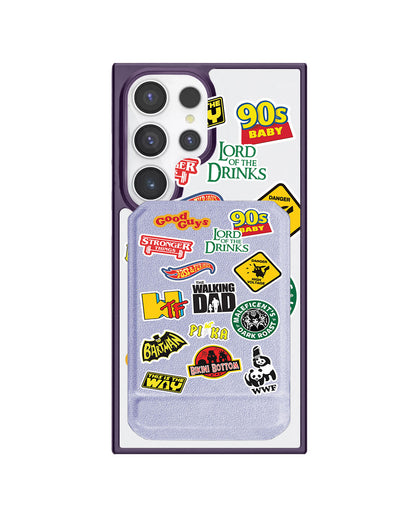Android Magnetic Multifold Wallet - Film Parody