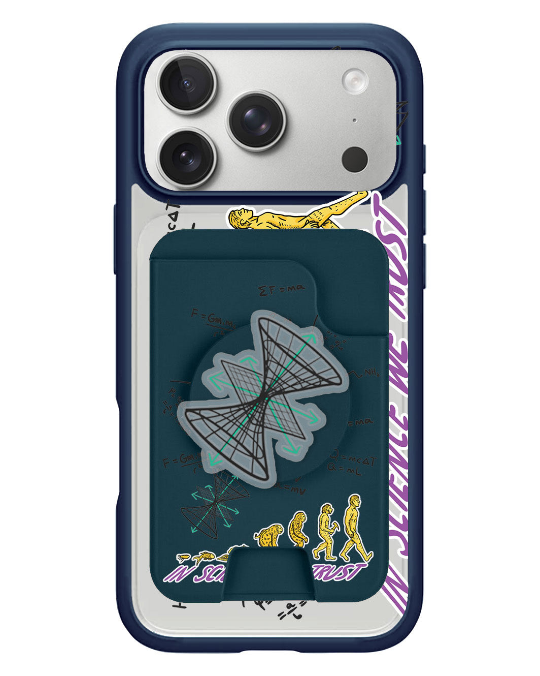 iPhone Magpop Wallet - Science 1.0