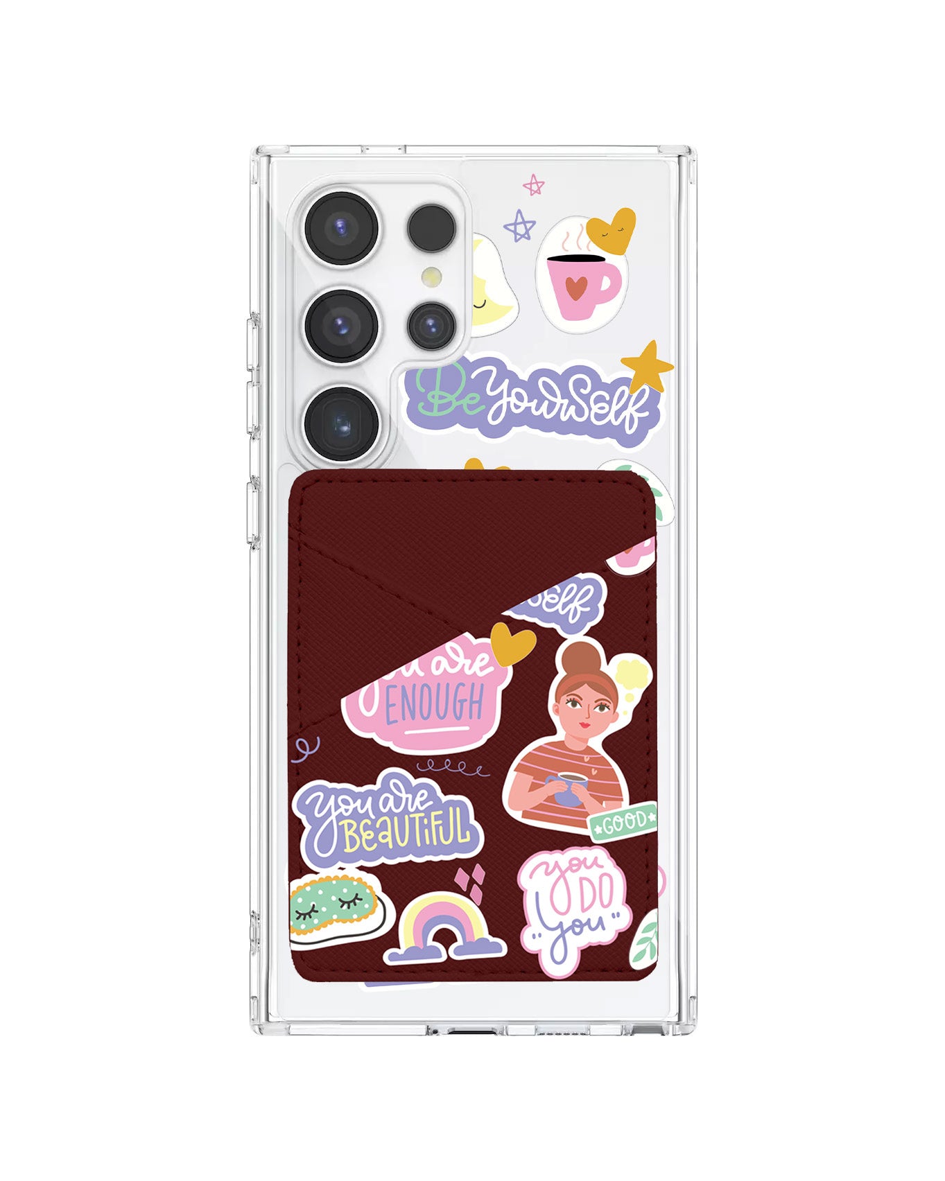 Android Phone Wallet Case - Be Yourself