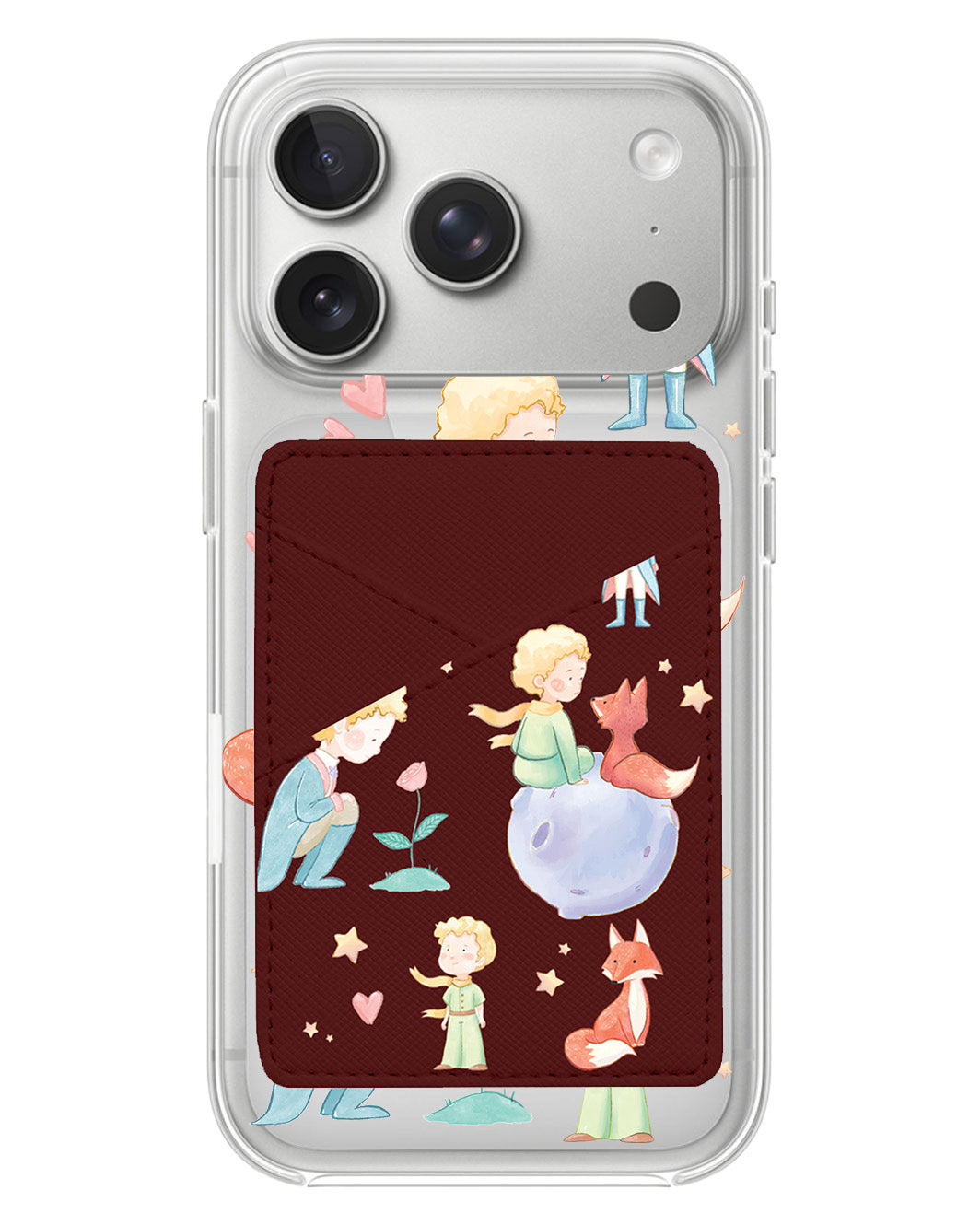 iPhone Phone Wallet Case - Little Prince & Fox