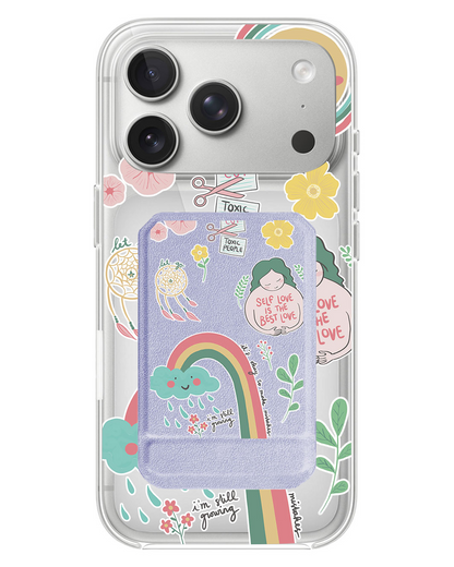 iPhone Magnetic Multifold Wallet - Self Love