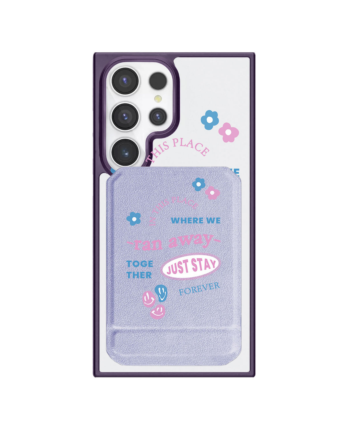 Android Magnetic Multifold Wallet - TXT Song Lyric