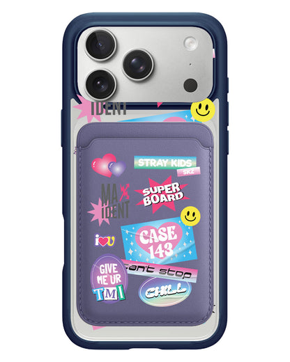 iPhone Magnetic Wallet Case - Stray Kids Case 143