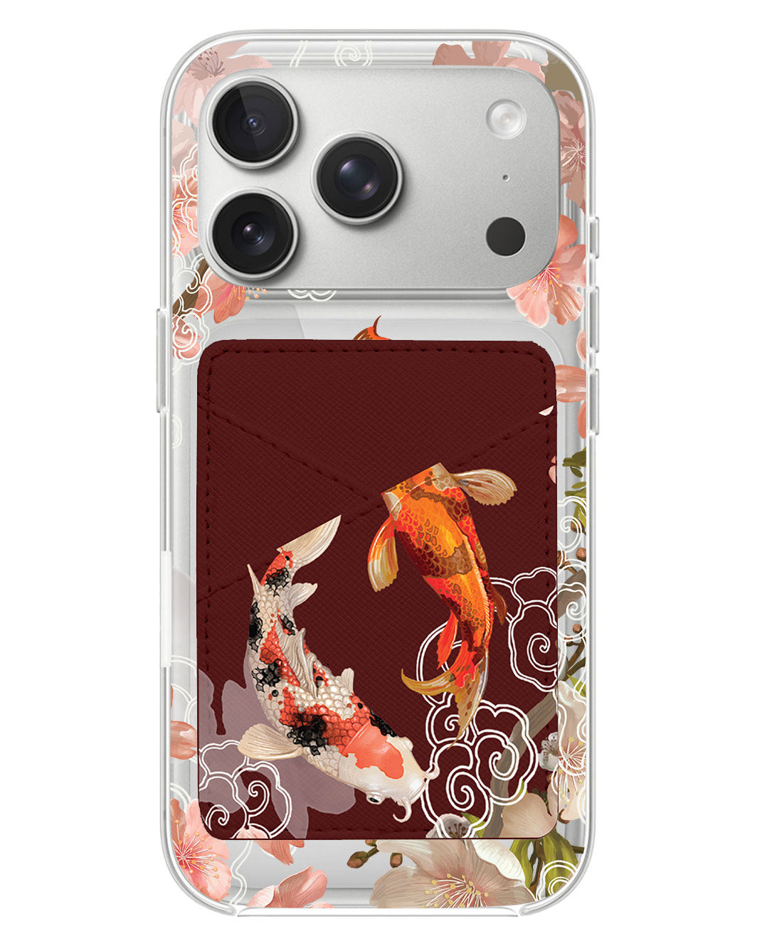 iPhone Phone Wallet Case - Oil Painting Koi